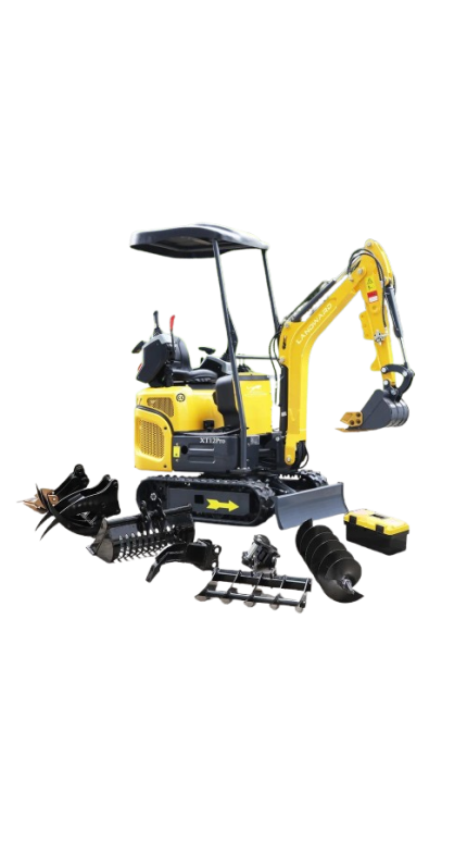 XT12 Pro 1.2 Ton Mini Excavator – Europe Model Hydraulic Crawler Digger with Kubota EPA Engine | LANDWARD XT12 Agriculture & Construction Equipment
